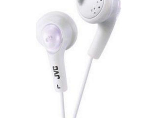 JVC In Ear Gumy Headphones. White