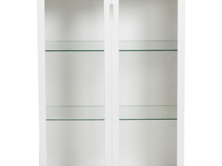 Mavis Aoko Skab t Glass Doors - Skabe & Vitrineskabe Mdf Hvid - 1E743G