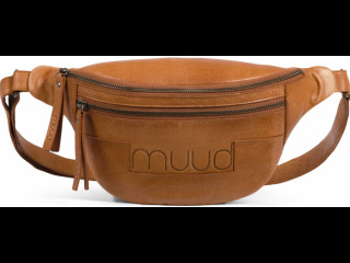 muud Vegas bumbag, læder, sort